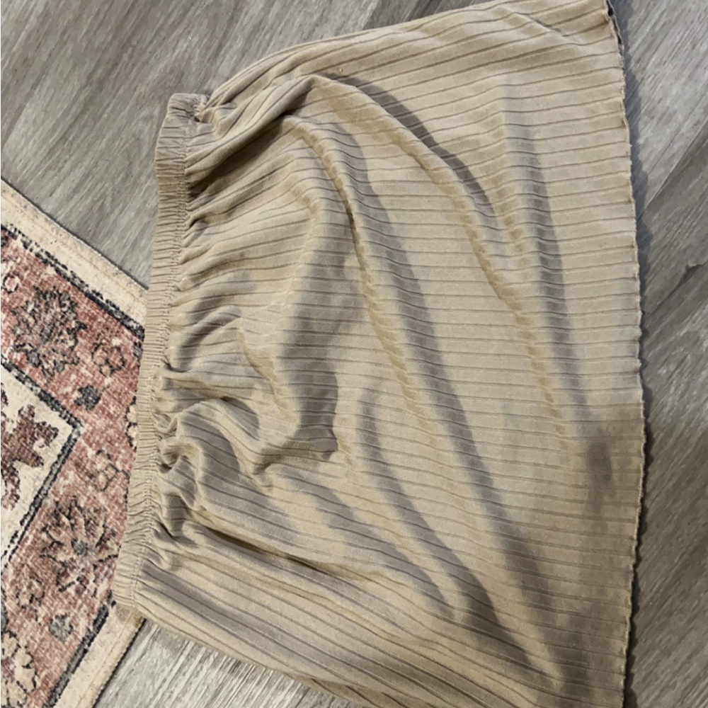 tan crop top